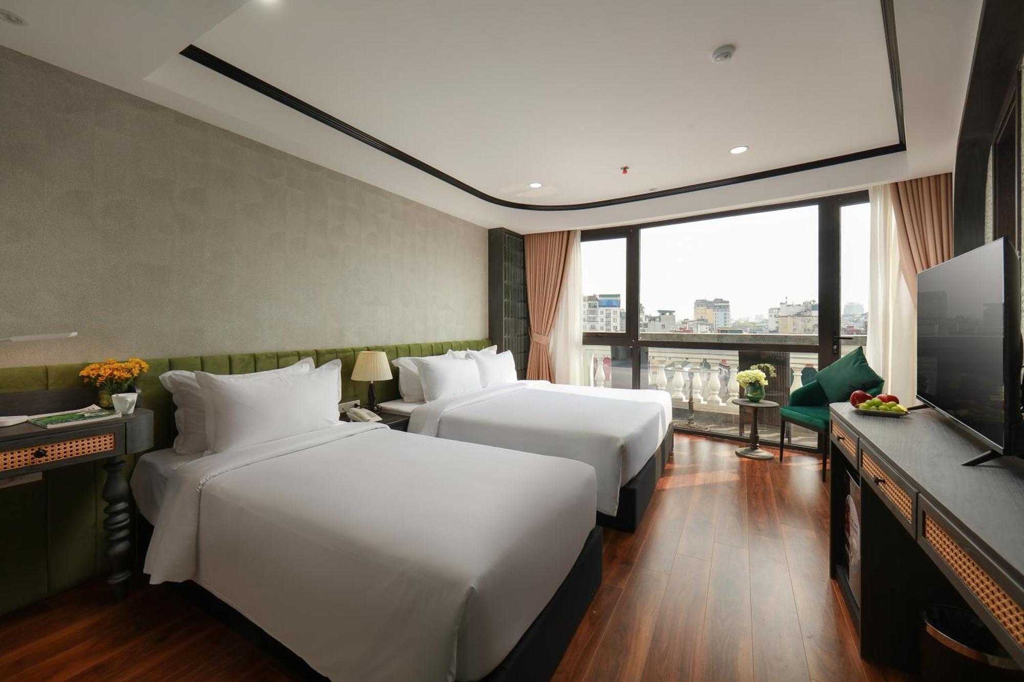 Hanoi Plaza Suite Hotel & Spa מראה חיצוני תמונה