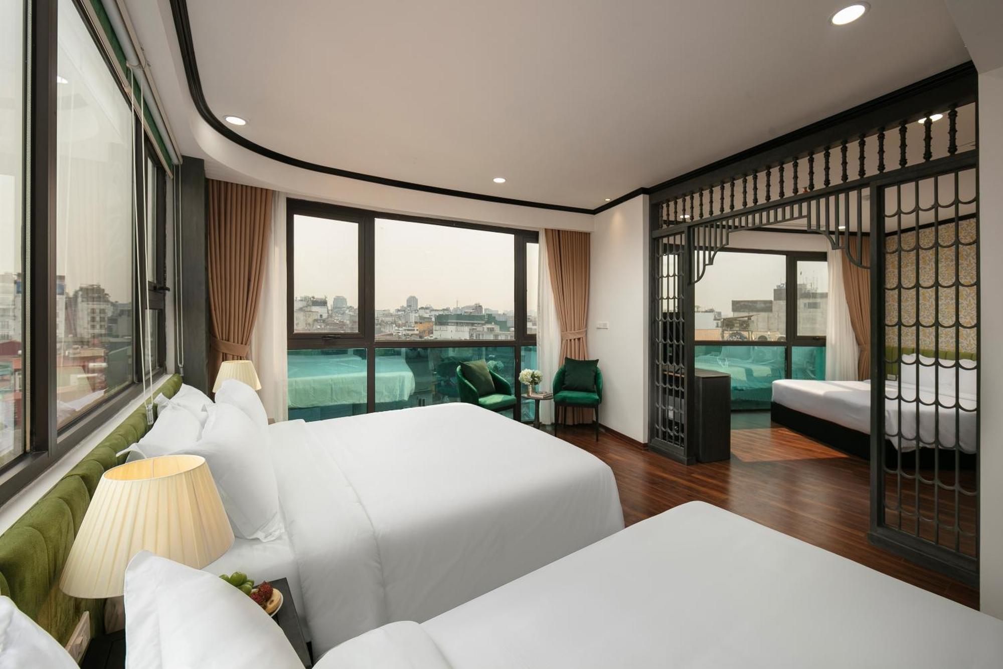 Hanoi Plaza Suite Hotel & Spa מראה חיצוני תמונה